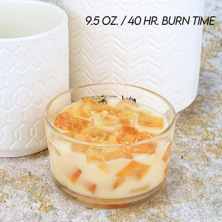 2-Wick Color Bowl Candle - CINNABUN