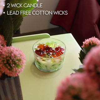 2-Wick Color Bowl Candle - FLOWERSHOP