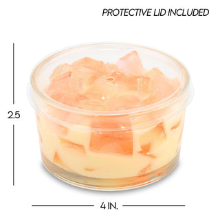 2-Wick Color Bowl Candle - GRAPEFRUIT