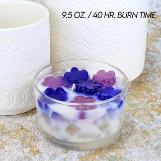 2-Wick Color Bowl Candle - LILAC