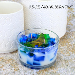 2-Wick Color Bowl Candle - MIDNIGHT MOON