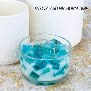 2-Wick Color Bowl Candle - TRANQUILITY