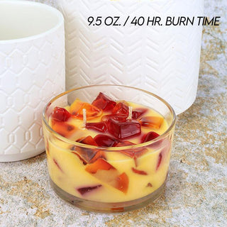 2-Wick Color Bowl Candle - TAHITIAN VANILLA