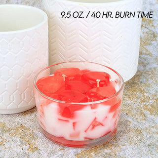 2-Wick Color Bowl Candle - YES NO MAYBE