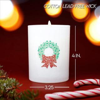 Icon Candle - CHRISTMAS WREATH