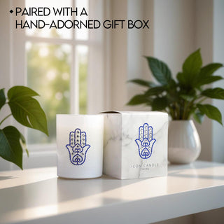 Icon Candle - HAMSA