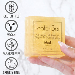 SALTED LEMONADE Handmade Glycerin LoofahBar Soap