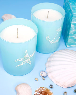 Primal Elements Blue Icon Candles