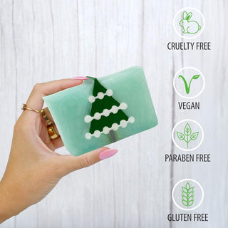 OH CHRISTMAS TREE Vegetable Glycerin Bar Soap - Primal Elements