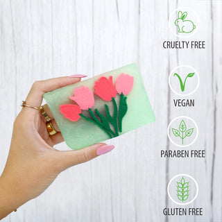 TULIPS Vegetable Glycerin Bar Soap - Primal Elements