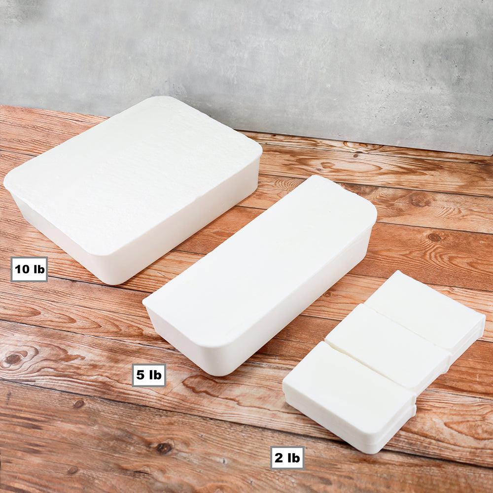 2 lb All Natural White Shea Butter Soap Base for Soap Making Melt
