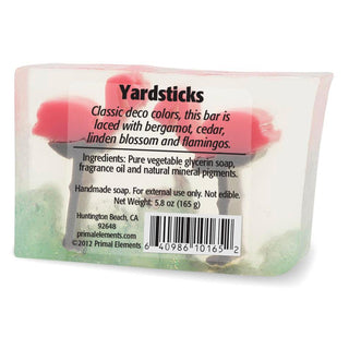 YARDSTICKS Vegetable Glycerin Bar Soap - Primal Elements